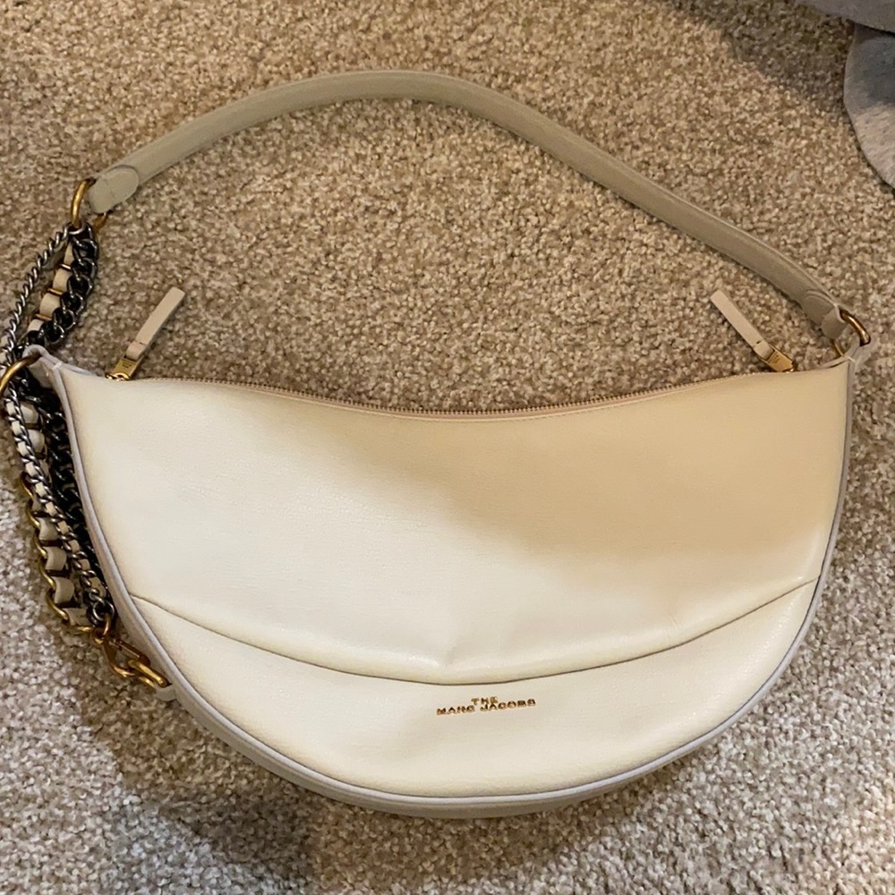 Marc Jacobs Eclipse Bag in beige leather